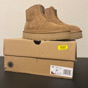 UGG Platform Zip boots